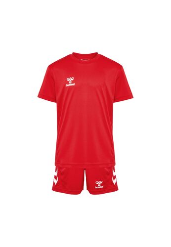 Sportset T-Shirt Shorts Regular Fit Logodruck 