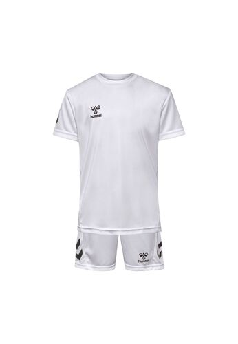 Sportset T-Shirt Shorts Regular Fit Logodruck 