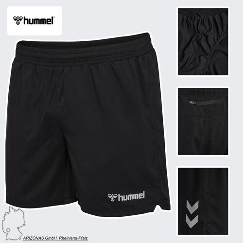 Laufshorts Regular Fit leicht reflektierend Innenhose