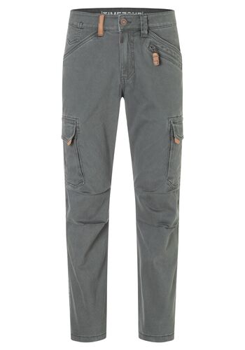 Cargohose Regular Fit Taschen Baumwolle Rei�verschluss 