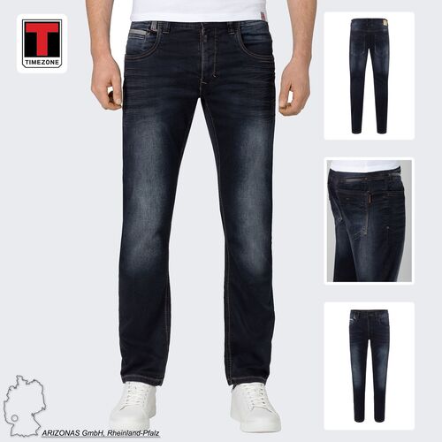 Jeans Denim Regular Fit Stretch Slim Legs