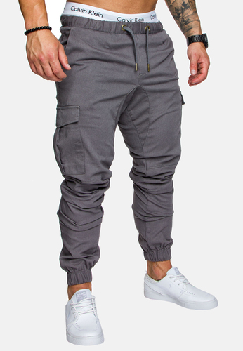 Cargo Jogger Hose Stretch Denim Chino Pants Freizeithose A&S  