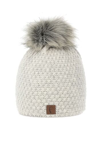 Bommelm�tze mit kuscheligem Thermo-Fleece Innenfutter 