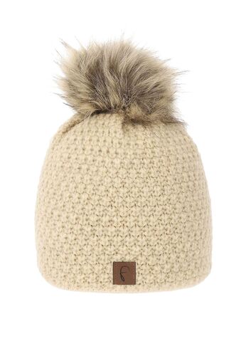 Bommelm�tze mit kuscheligem Thermo-Fleece Innenfutter 