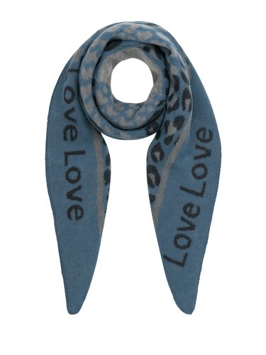 Leopardenmuster Dreieckstuch Animal Love mit cozy Oberfl�che 