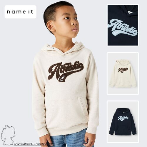 Hoodie K�ngurutasche Standard Fit Sweatstoff