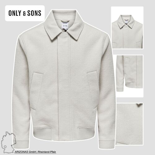 Jacke Rei�verschluss winddichter Blende