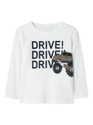 Langarmshirt mit Monstertruck-Print f�r Kinder 