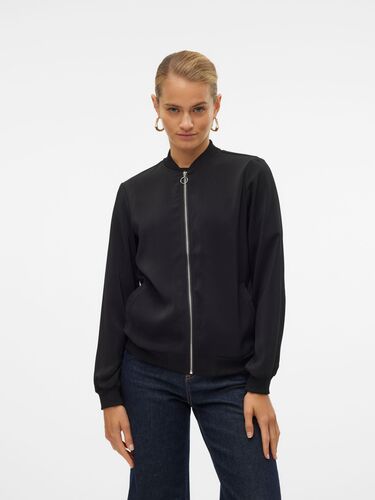 Leichte Bomber Jacke f�r Alltagslook D�nner Blouson 