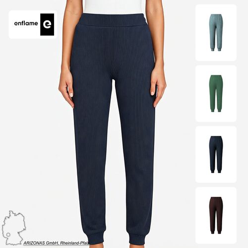 enflame Jogginghose mit breitem Gummibund aus Jersey 