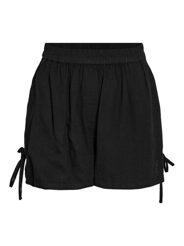 Leichte Shorts mit Kordelzug und elastischem Bund 