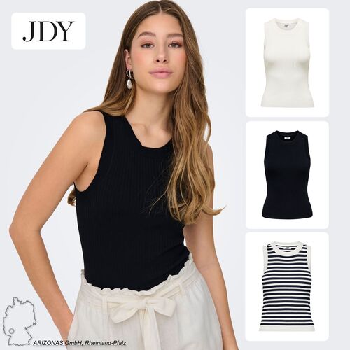 Geripptes Strick-Top ohne �rmel