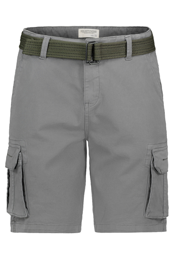 Kurze Cargo Shorts mit G�rtel und Chino Style 