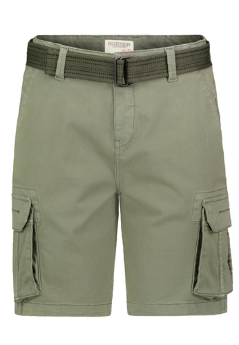 Kurze Cargo Shorts mit G�rtel und Chino Style 