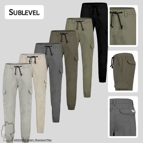 Cargo Hose mit elastischem Bund und Taschen