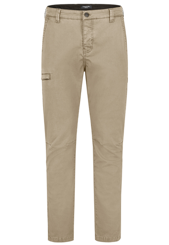 Feine Chino Hose mit Cargotasche 