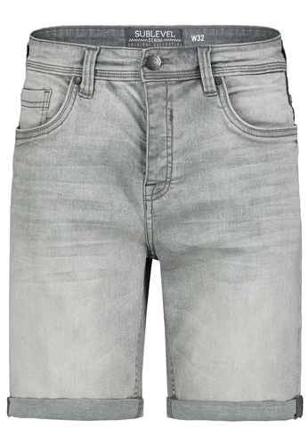 Bermuda Jeansshorts in Used-Look 