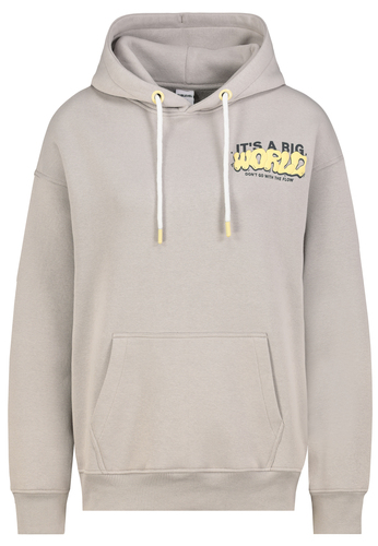 Hoodie mit It is what it is Schriftzug Print 