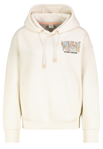 Hoodie mit Spread Your Love Schriftzug 