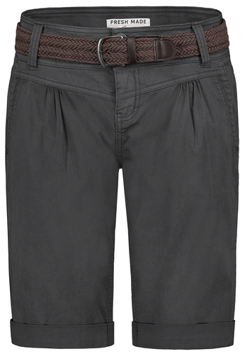 Bermuda Chinoshorts mit geflochtenem G�rtel und Taschen 