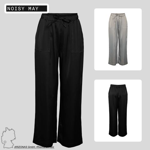 Lockere Hose mit Kordelzug und Seitentaschen