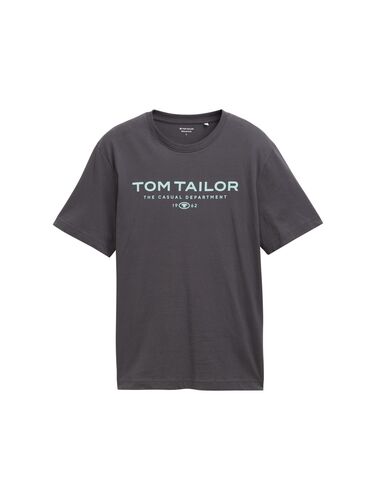 Tom Tailor T-Shirt mit Rundhalsausschnitt und Logo-Print 1962 