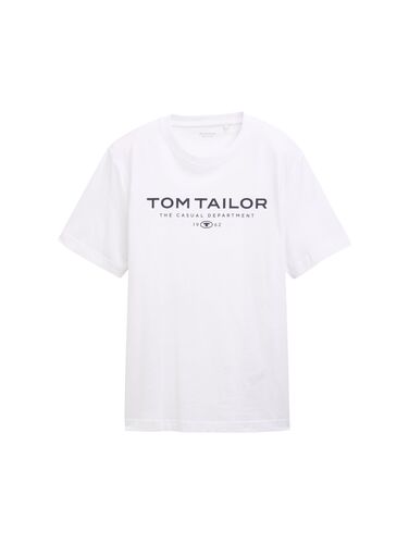 Tom Tailor T-Shirt mit Rundhalsausschnitt und Logo-Print 1962 