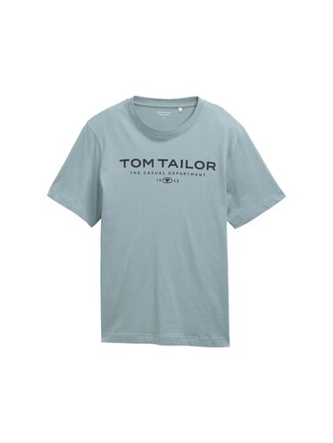 Tom Tailor T-Shirt mit Rundhalsausschnitt und Logo-Print 1962 