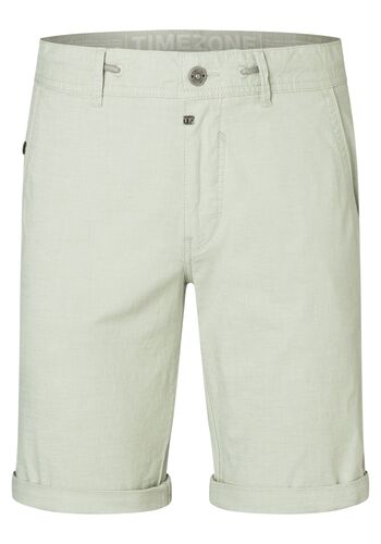 Freizeit Chinos Shorts Bermuda mit umgeschlagenem Saum 