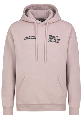 Hoodie mit Logoprint und K�ngurutasche 