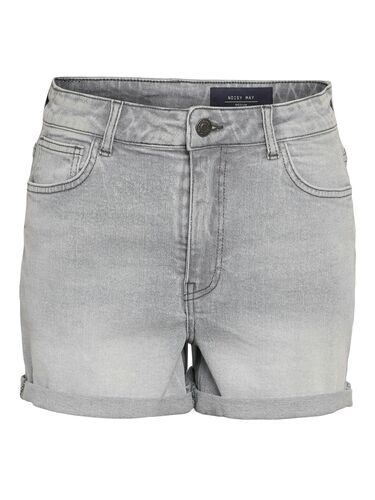 Jeansshorts mit umgeschlagenem Saum und mittlerer Bundh�he 