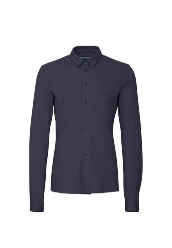 Modernes Stretchhemd CFARTHUR LS BU JERSEY PIQUET 