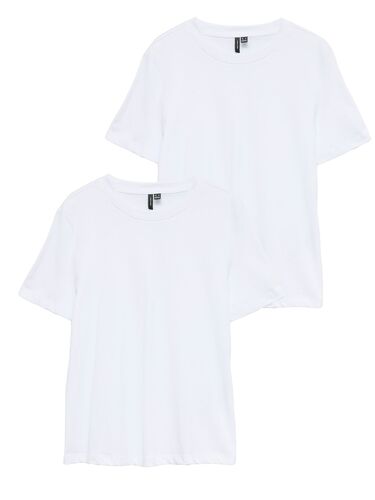 2er-SET Klassisches T-Shirt mit Rundhalsausschnitt 