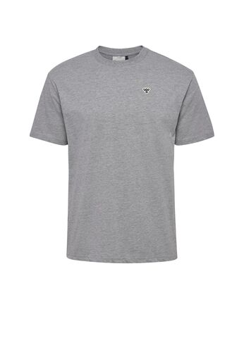 T-Shirt Dropped Shoulder mit Logo Stickerei 