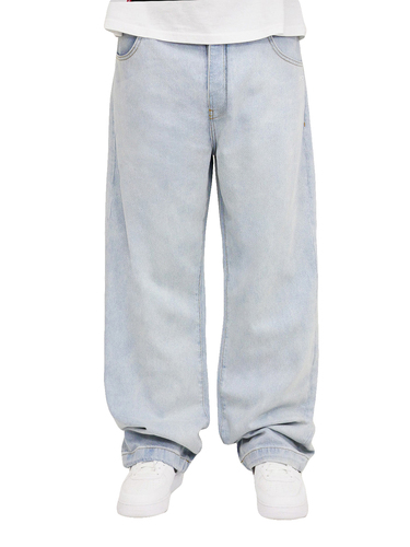 Baggy Jeans mit Handytasche Urban Denim Pants 