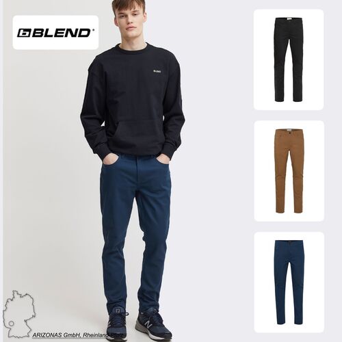 Chino-Hose mit Slim Fit und Stretchanteil
