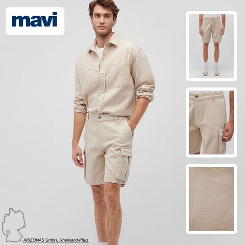 Bermuda Cargoshorts mit l�ssigem Design und Taschen