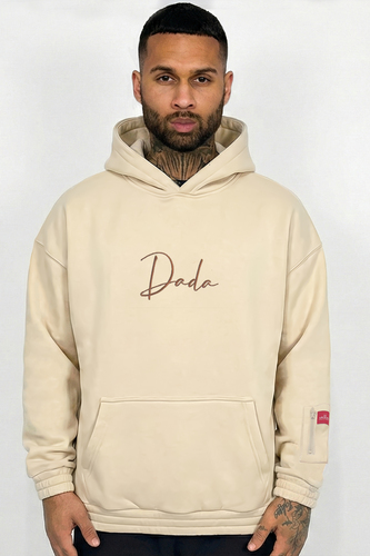 Oversized Hoodie mit Logo-Details und Rei�verschlusstasche 