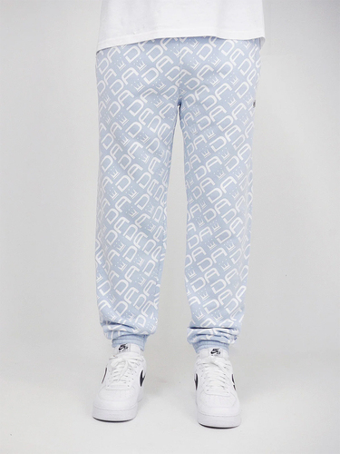 Baggy Design All Over Jogger mit Print und B�ndchen 