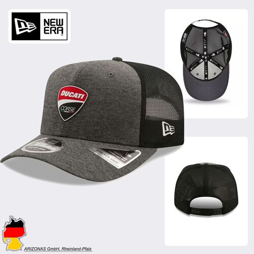 New Era Urban Snapback Cap im Ducati Style mit Jersey-Mix