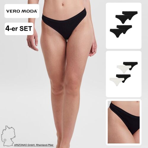 4er-Pack Nahtlose Slip Tanga Basic Thong Unterw�sche