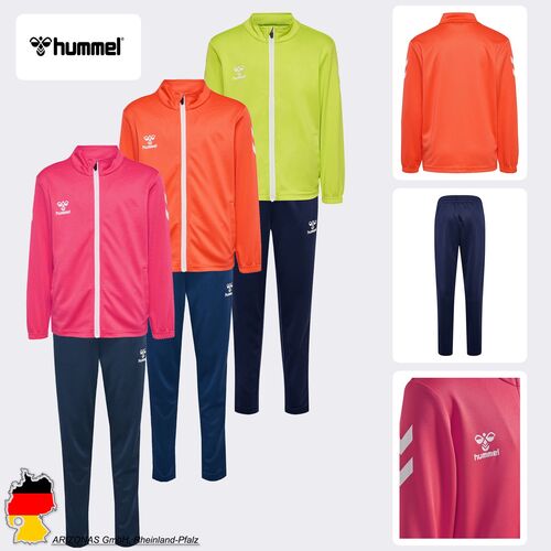 Kinder Trainingsanzug mit Rei�verschluss und Logo