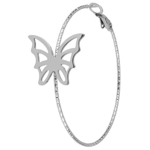 Schmetterling Ohrstecker goldfarben 5 cm 