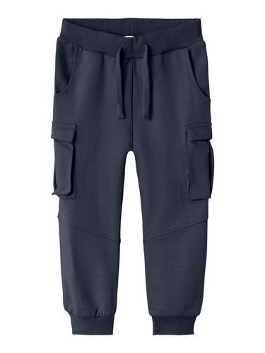 Sweat Jogginghose mit Kordelzug und Cargotaschen Jogger Pants 