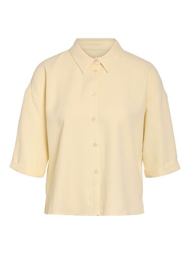 Leichtes Hemd mit kurzen �rmeln und Kragen 