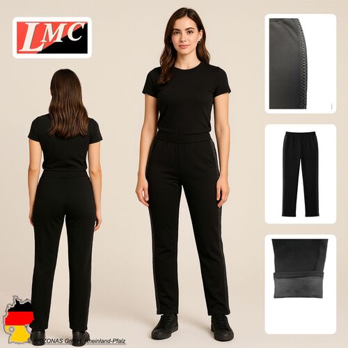 Thermo Winterhose mit Innenfleece und hoher Taille
