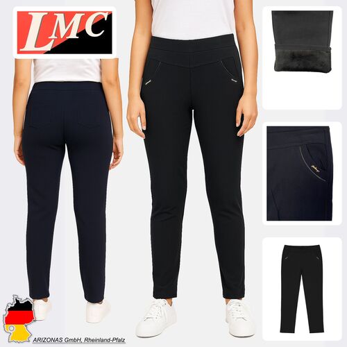 Thermo Winterhose mit Innenfleece und hoher Taille