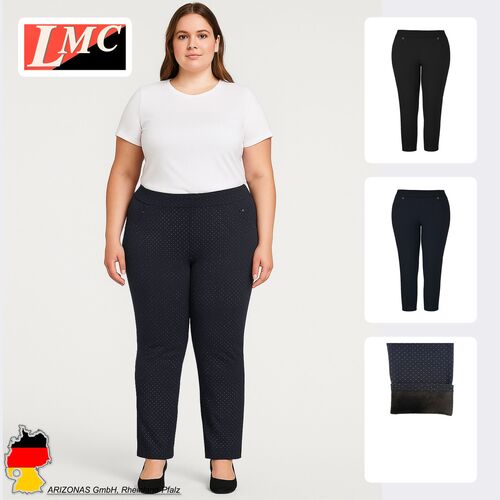 Thermo Winterhose mit Innenfleece Plus Size