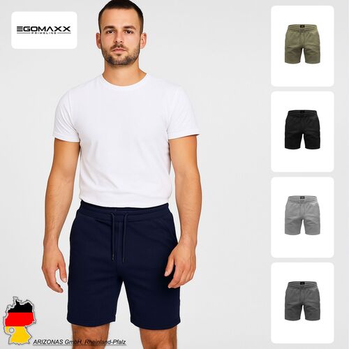 Egomaxx Bequeme Sweatshorts mit elastischem Bund