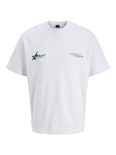 Jack & Jones Oversized T-Shirt mit Rundhals 